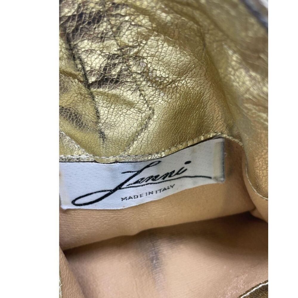 Lenni Women's Gold and Cream Boots - Picture 5 of 7